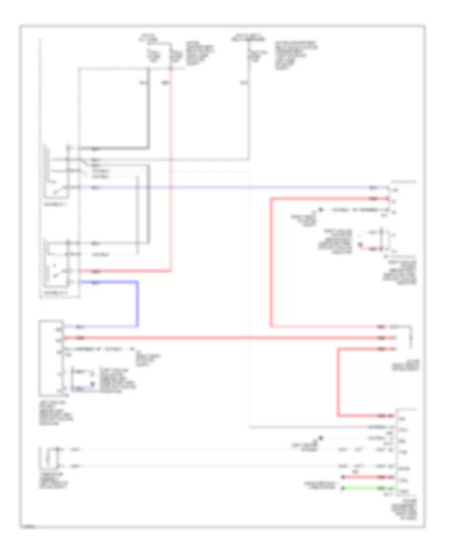 EV Cooling Fan Wiring Diagram for Toyota RAV4 EV 2012