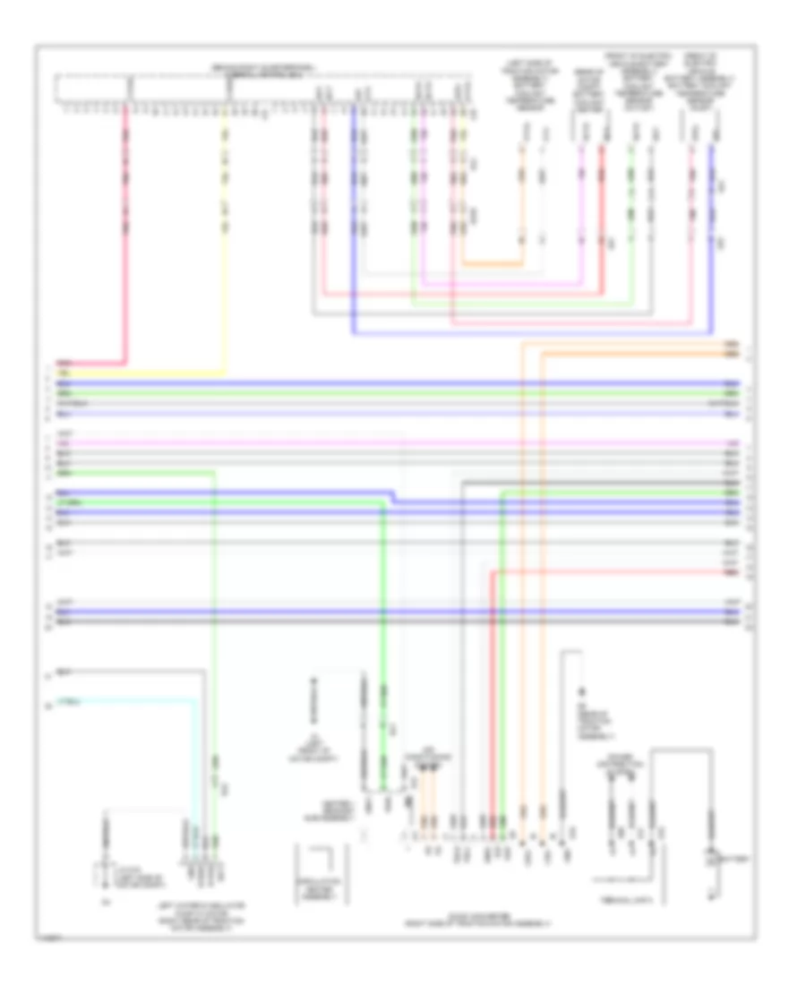 EV, Engine Performance Wiring Diagram (5 of 9) for Toyota RAV4 EV 2012