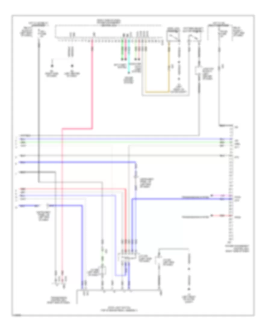 EV, Engine Performance Wiring Diagram (9 of 9) for Toyota RAV4 EV 2012