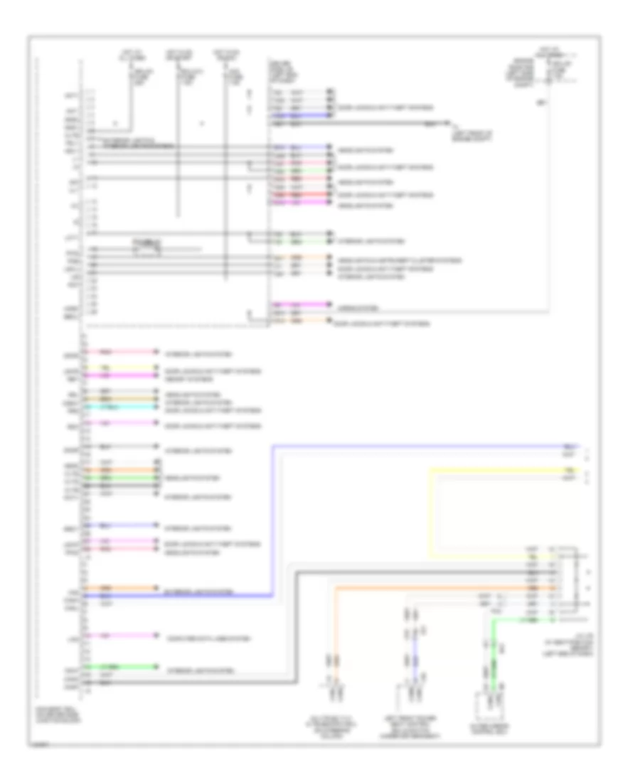 Body Control Modules Wiring Diagram 1 of 2 for Toyota Tundra Platinum 2014