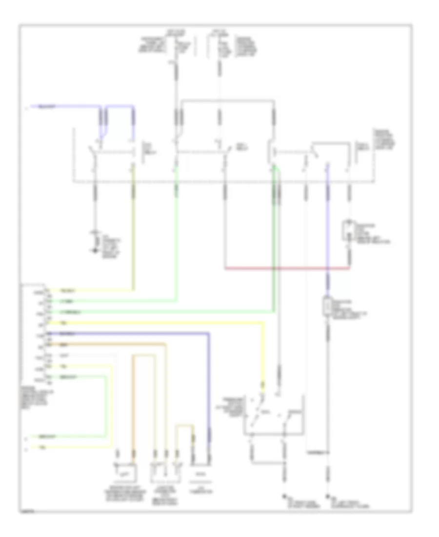 Manual A C Wiring Diagram 2 of 2 for Toyota Matrix 2008