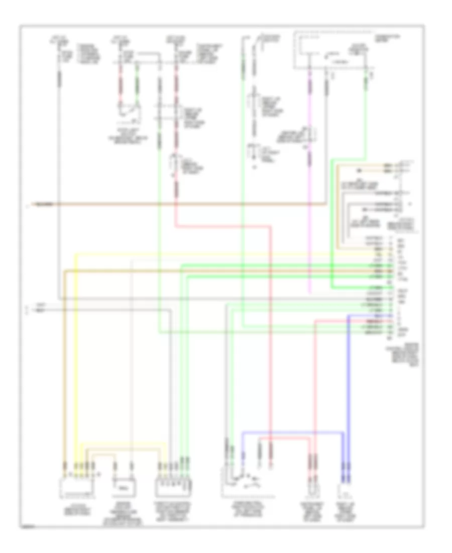 Transmission Wiring Diagram (2 of 2) for Toyota Matrix 2008