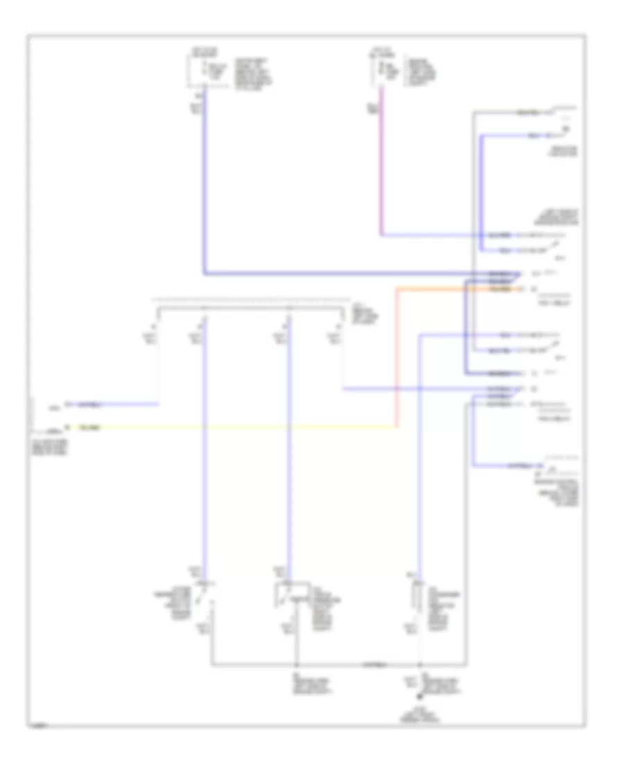Cooling Fan Wiring Diagram for Toyota ECHO 2000