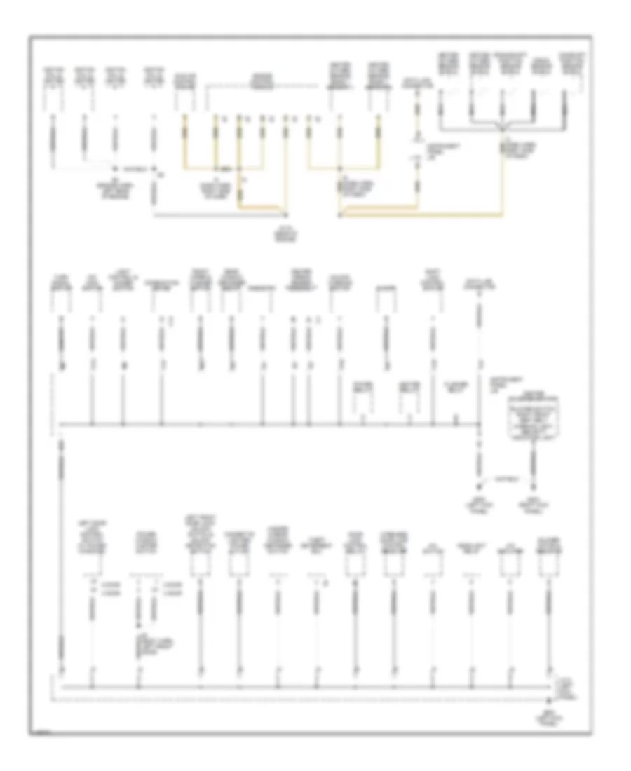 Ground Distribution Wiring Diagram 2 of 2 for Toyota ECHO 2000