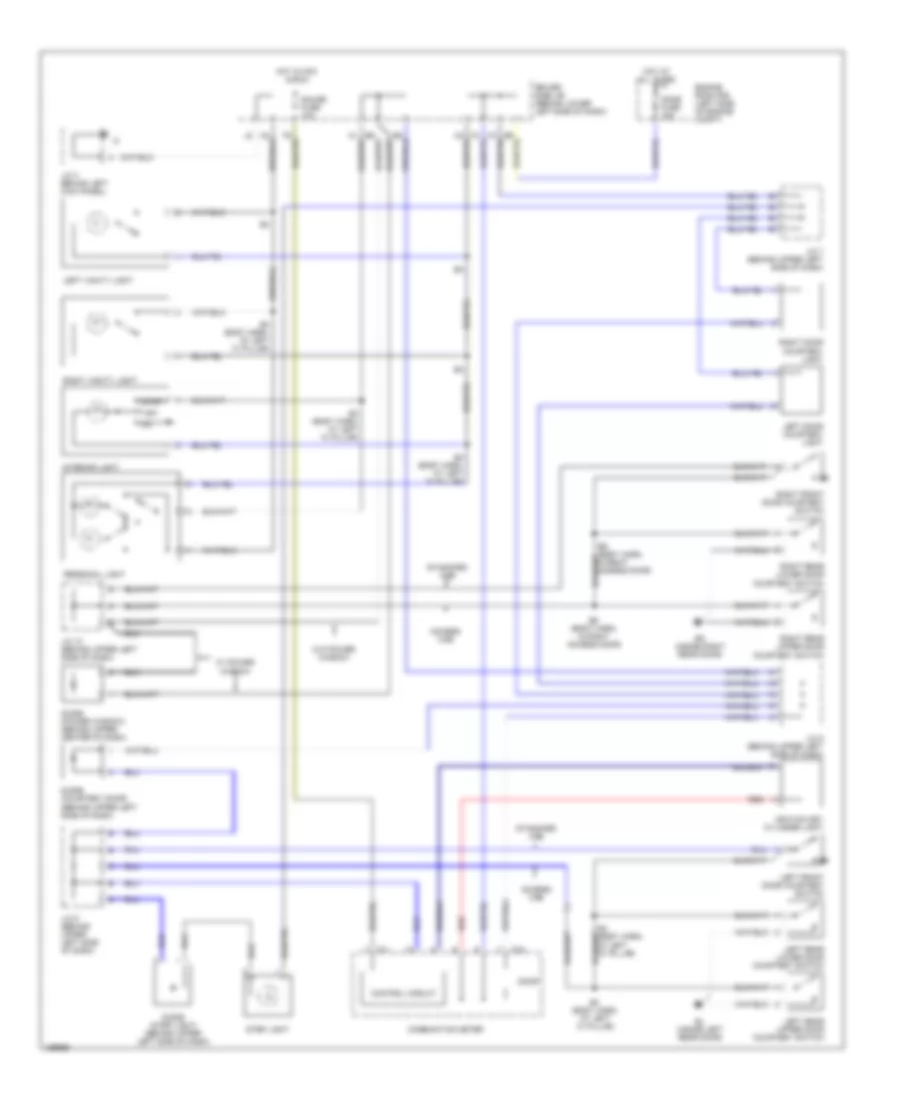 Courtesy Lamps Wiring Diagram for Toyota Tundra 2002