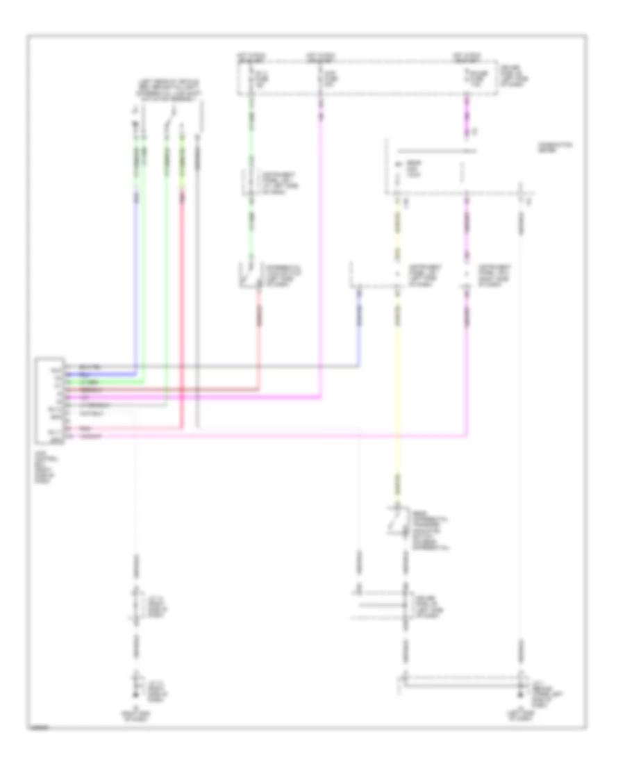 Rear Differential Lock Wiring Diagram for Toyota Tacoma PreRunner 2005