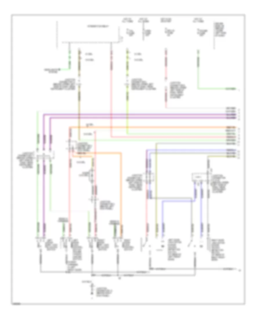 Forced Entry Wiring Diagram Access Standard Cab with Keyless Entry 1 of 2 for Toyota Tundra 2006