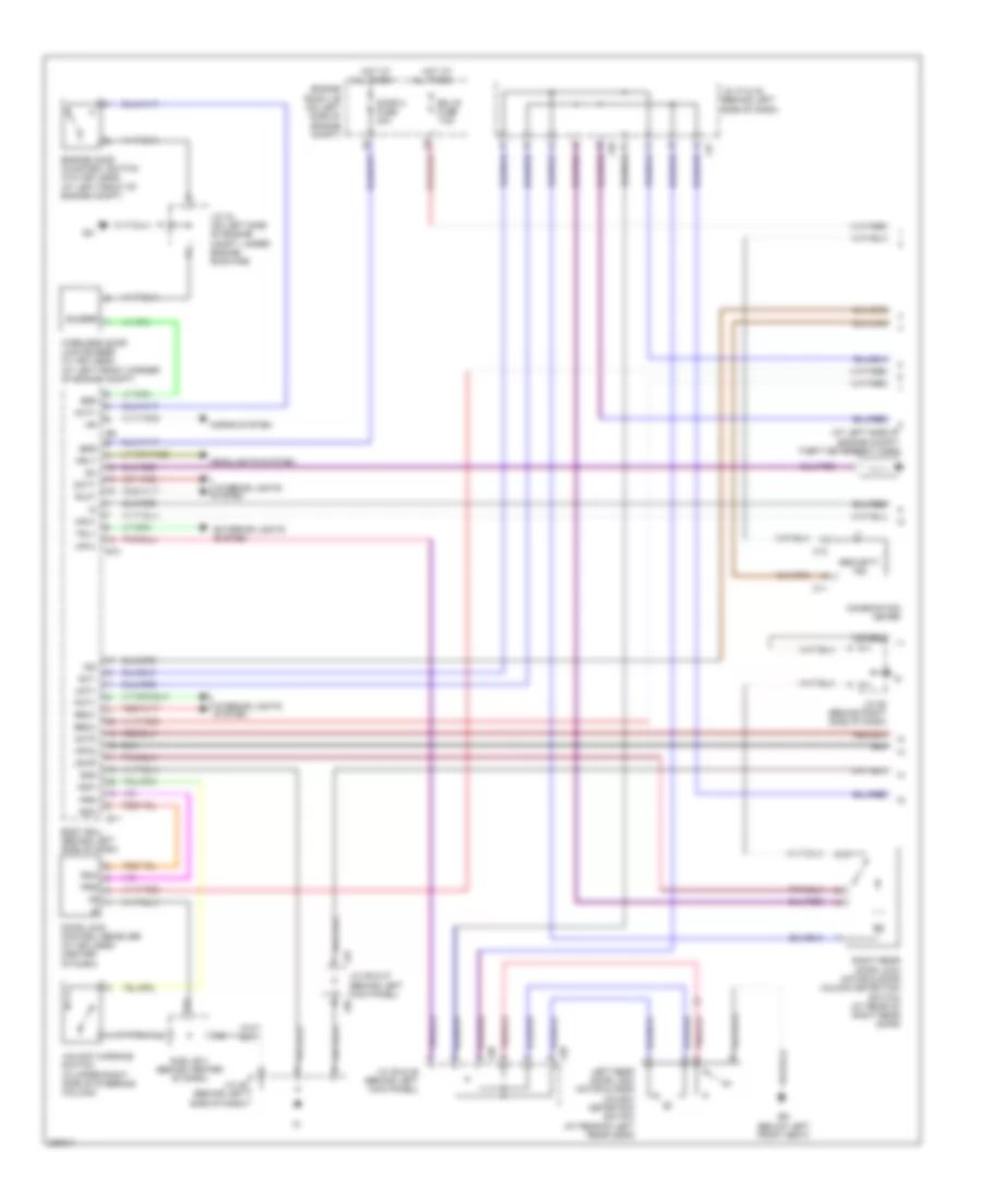 Forced Entry Wiring Diagram, Double Cab (1 of 2) for Toyota Tundra 2006