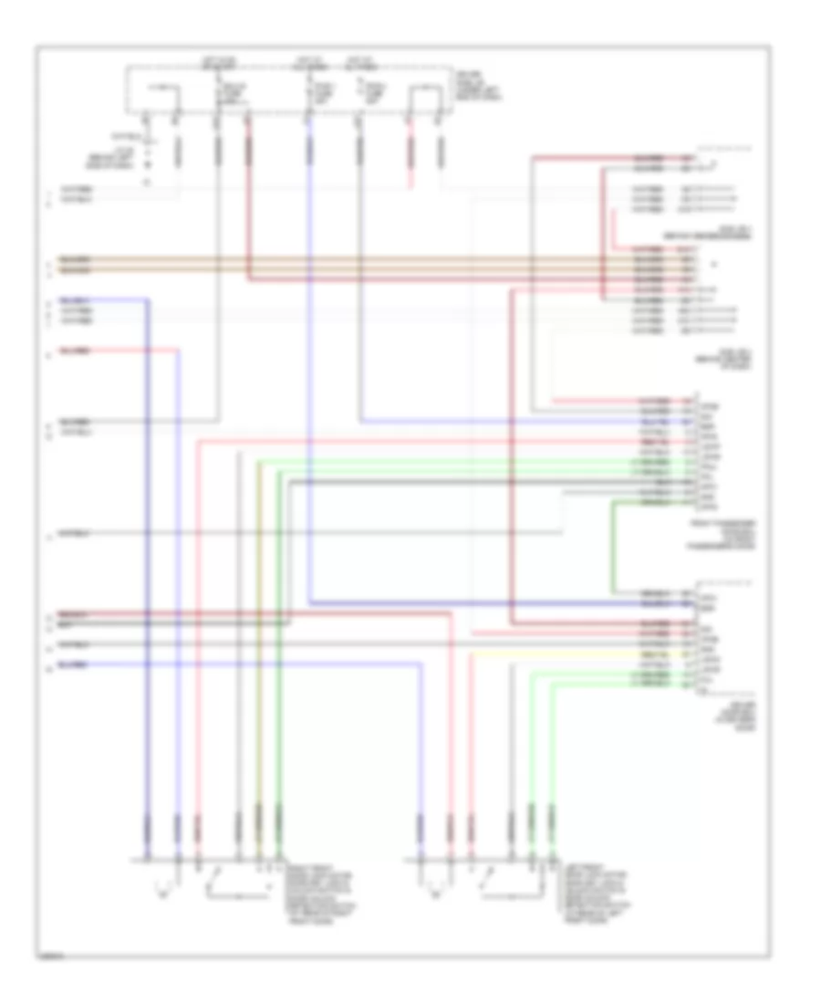 Forced Entry Wiring Diagram Double Cab 2 of 2 for Toyota Tundra 2006