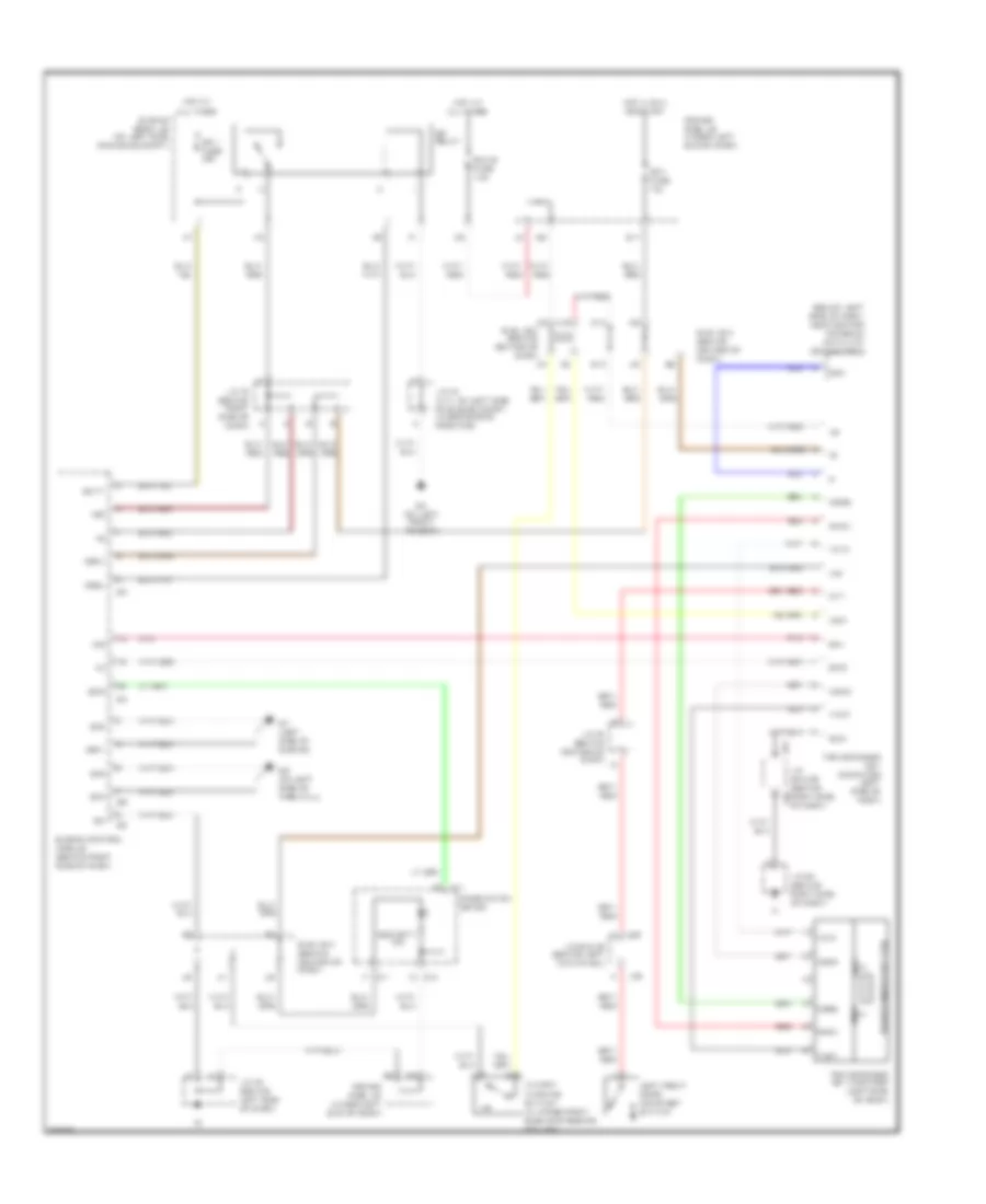 Immobilizer Wiring Diagram, Double Cab for Toyota Tundra 2006