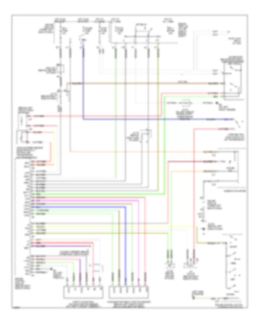 Cruise Control Wiring Diagram, Double Cab for Toyota Tundra 2006
