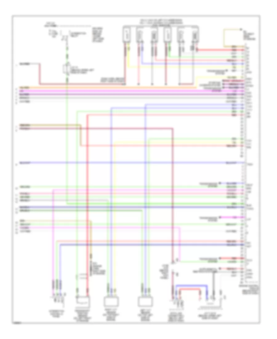 4.0L, Engine Performance Wiring Diagram (7 of 7) for Toyota Tundra 2006