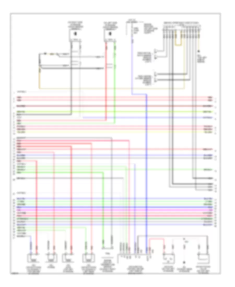 4.7L, Engine Performance Wiring Diagram, AccessStandard Cab (4 of 7) for Toyota Tundra 2006