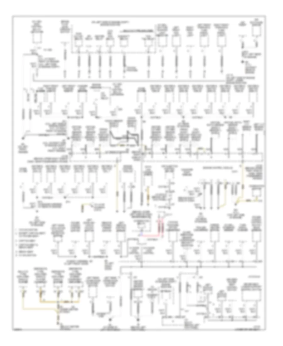 Ground Distribution Wiring Diagram Access Standard Cab 1 of 2 for Toyota Tundra 2006