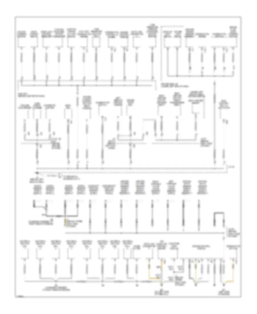 Ground Distribution Wiring Diagram, Double Cab (2 of 3) for Toyota Tundra 2006