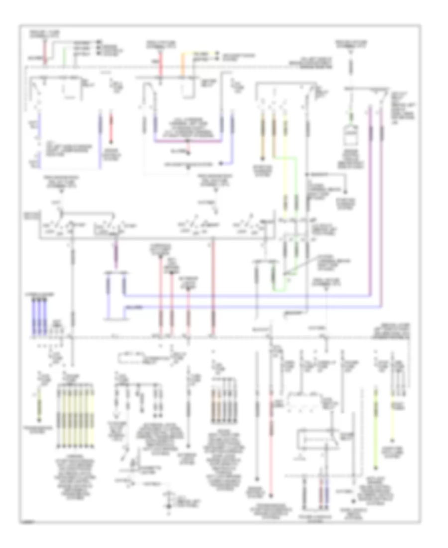 Power Distribution Wiring Diagram, AccessStandard Cab (2 of 2) for Toyota Tundra 2006