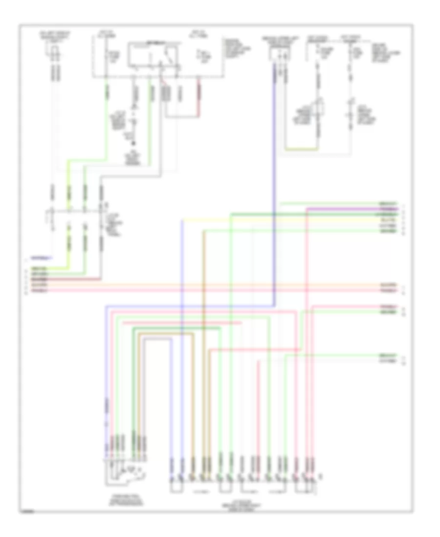 4.0L, AT Wiring Diagram (2 of 3) for Toyota Tundra 2006