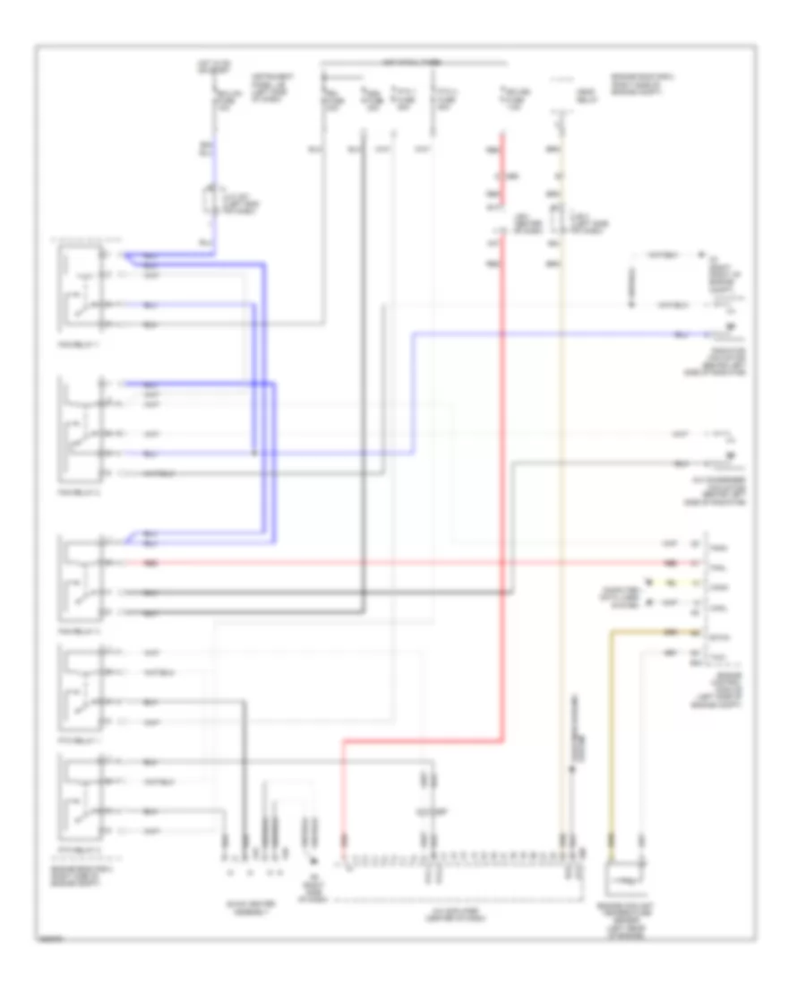 2 5L Manual A C Wiring Diagram 2 of 2 for Toyota RAV4 Limited 2012