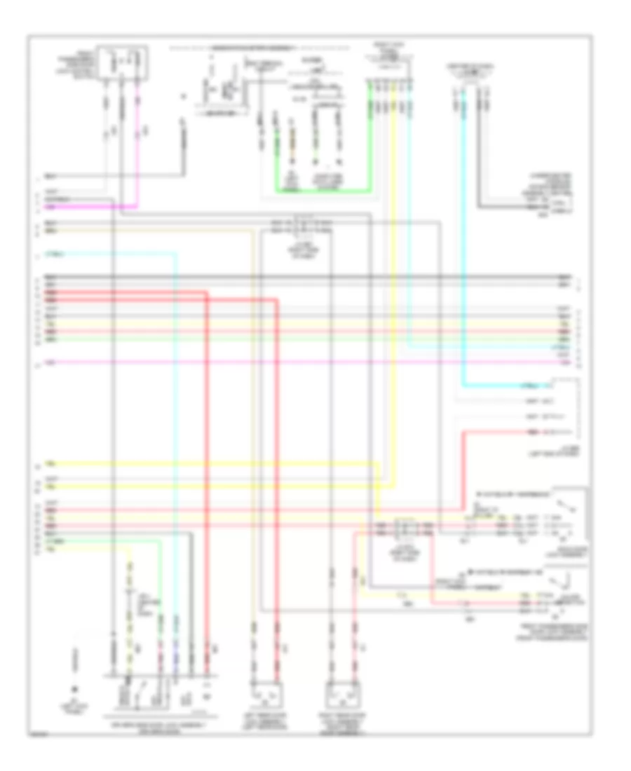 Forced Entry Wiring Diagram Except EV with Smart Key System 2 of 4 for Toyota RAV4 Limited 2012