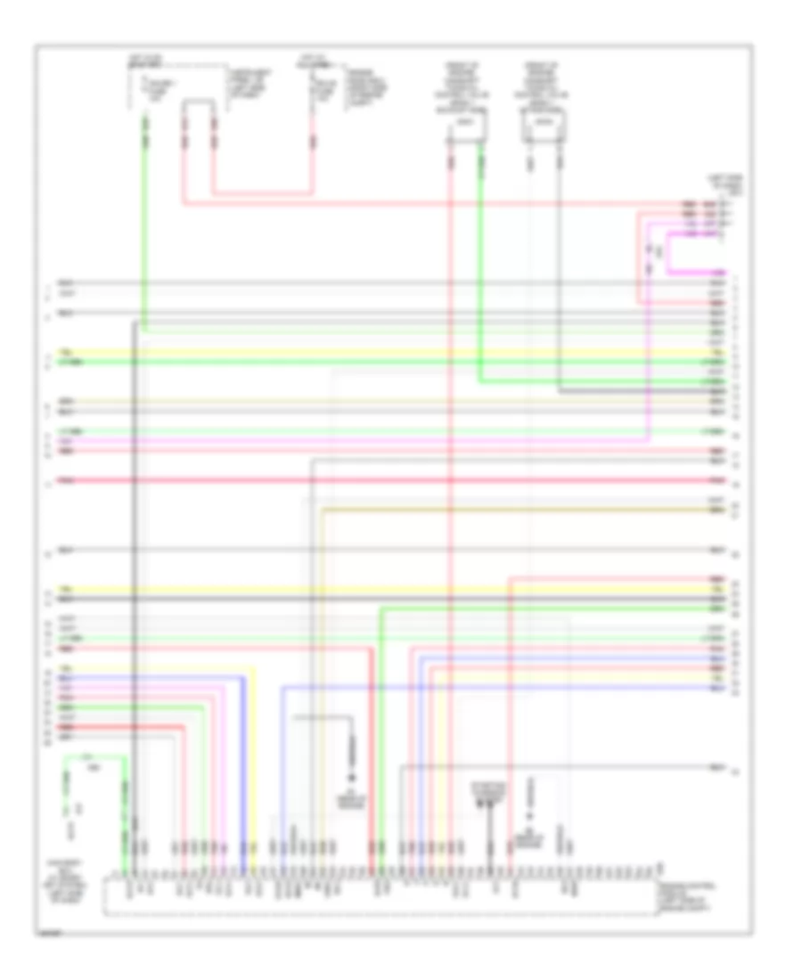 2 5L Engine Performance Wiring Diagram 3 of 5 for Toyota RAV4 Limited 2012