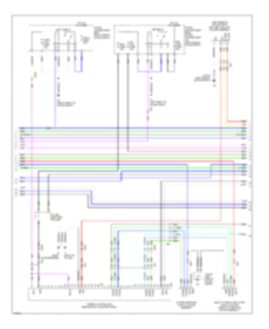 EV, Engine Performance Wiring Diagram (4 of 9) for Toyota RAV4 Limited 2012