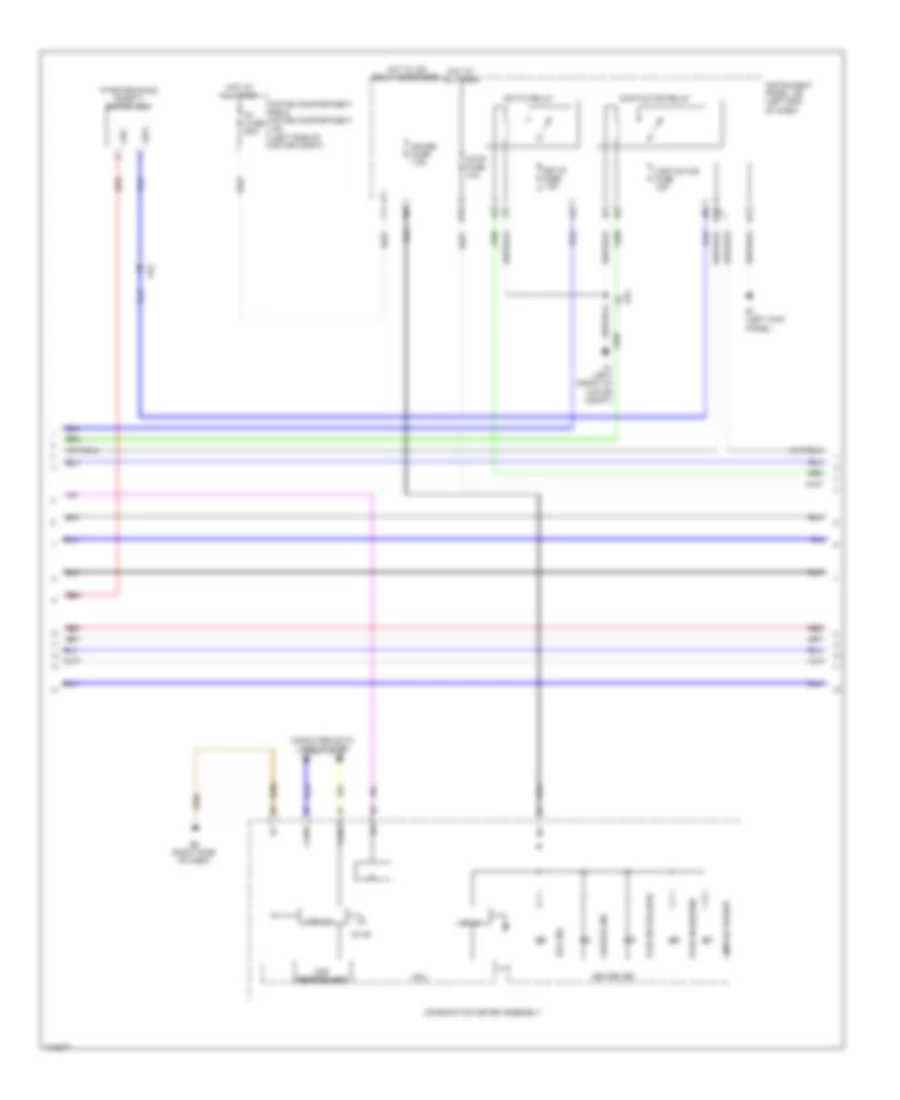 EV, Engine Performance Wiring Diagram (8 of 9) for Toyota RAV4 Limited 2012