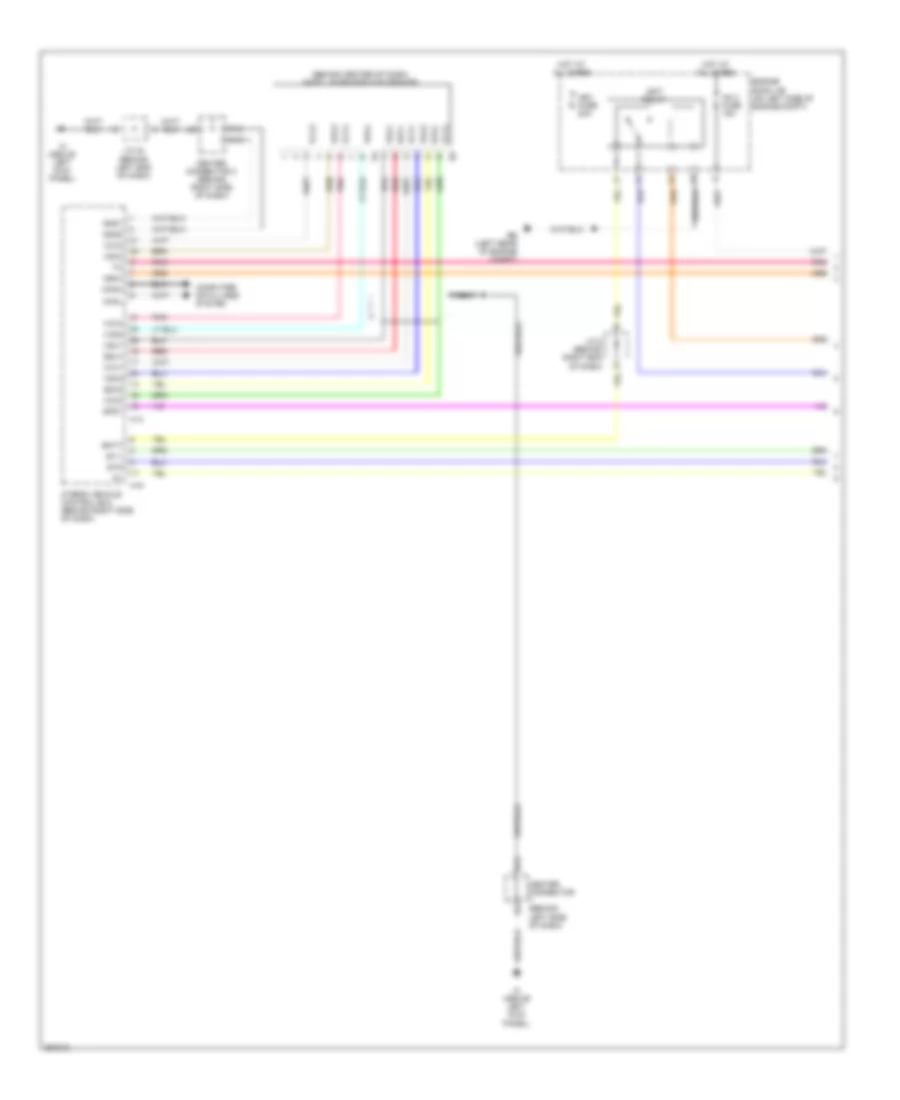 Transmission Wiring Diagram 1 of 5 for Toyota Prius 2009