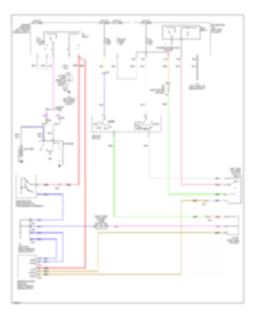 Starting Wiring Diagram for Toyota Tundra SR 2014