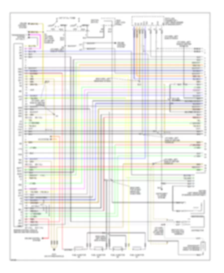 1.8L, Engine Performance Wiring Diagrams (1 of 3) for Toyota Corolla 1997