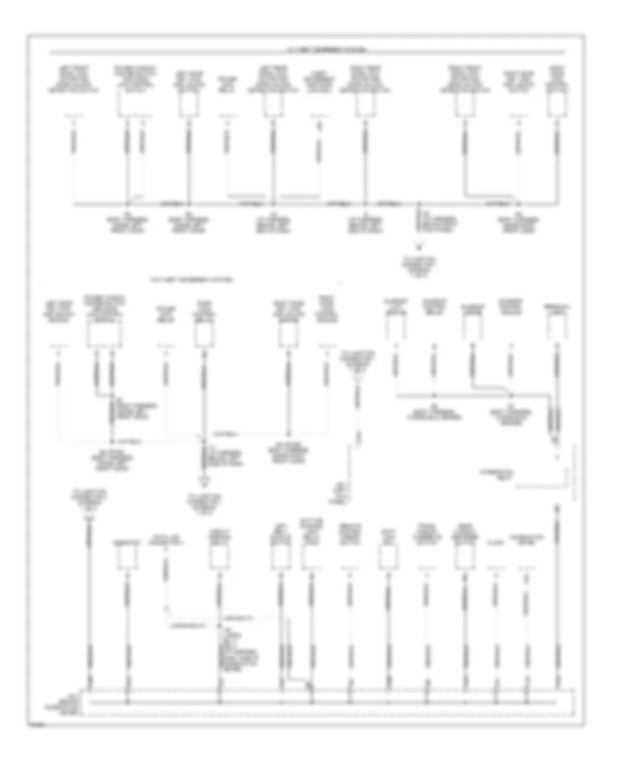 Ground Distribution Wiring Diagram 2 of 3 for Toyota Corolla 1997