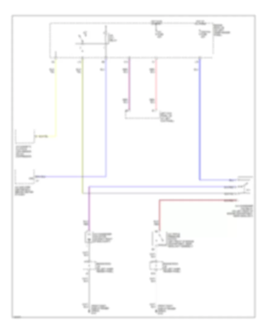 Cooling Fan Wiring Diagram for Toyota Land Cruiser 2000