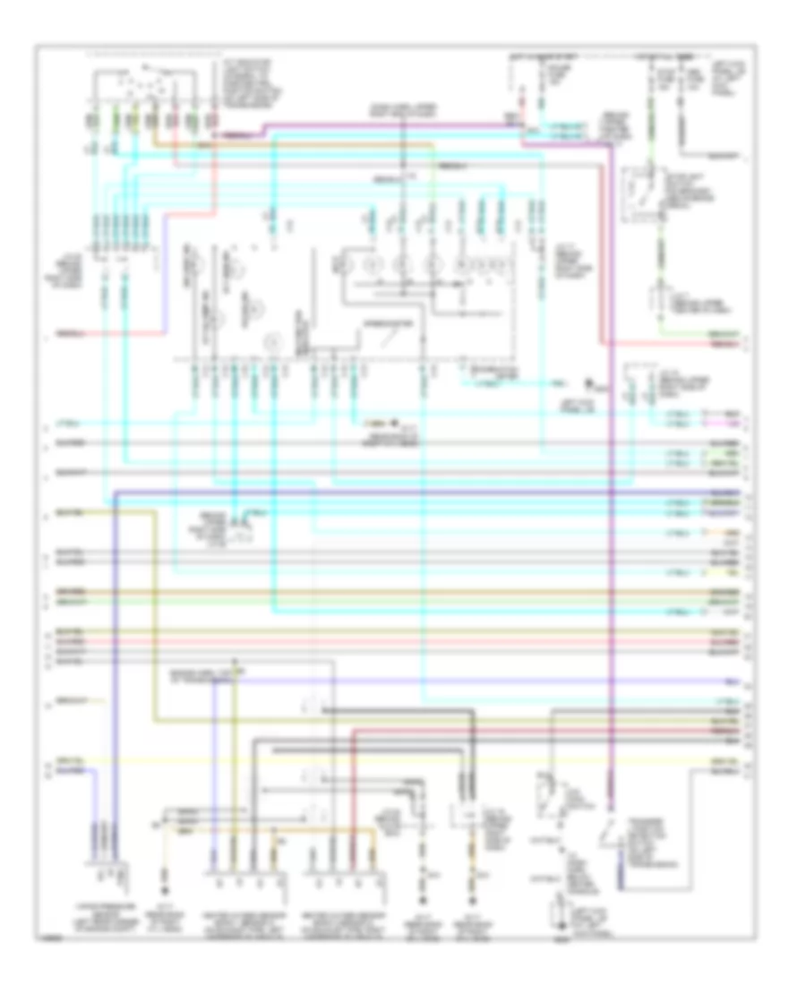 4.7L, Engine Performance Wiring Diagrams (3 of 4) for Toyota Land Cruiser 2000