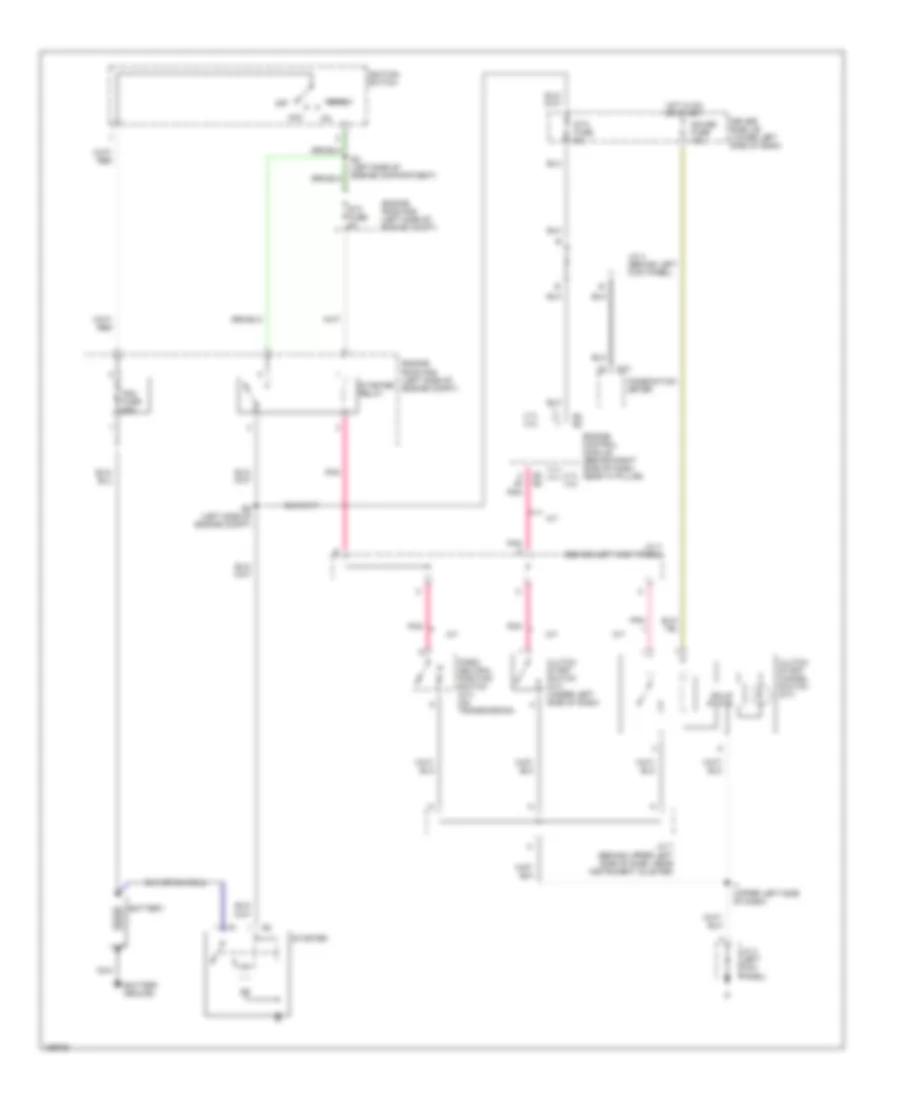 Starting Wiring Diagram for Toyota Tundra Limited 2002