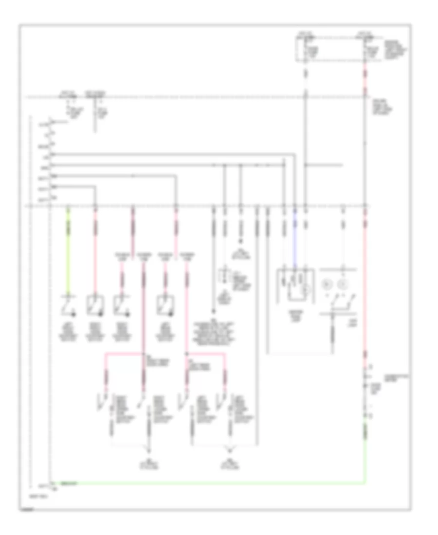 Courtesy Lamps Wiring Diagram for Toyota Tacoma X Runner 2005