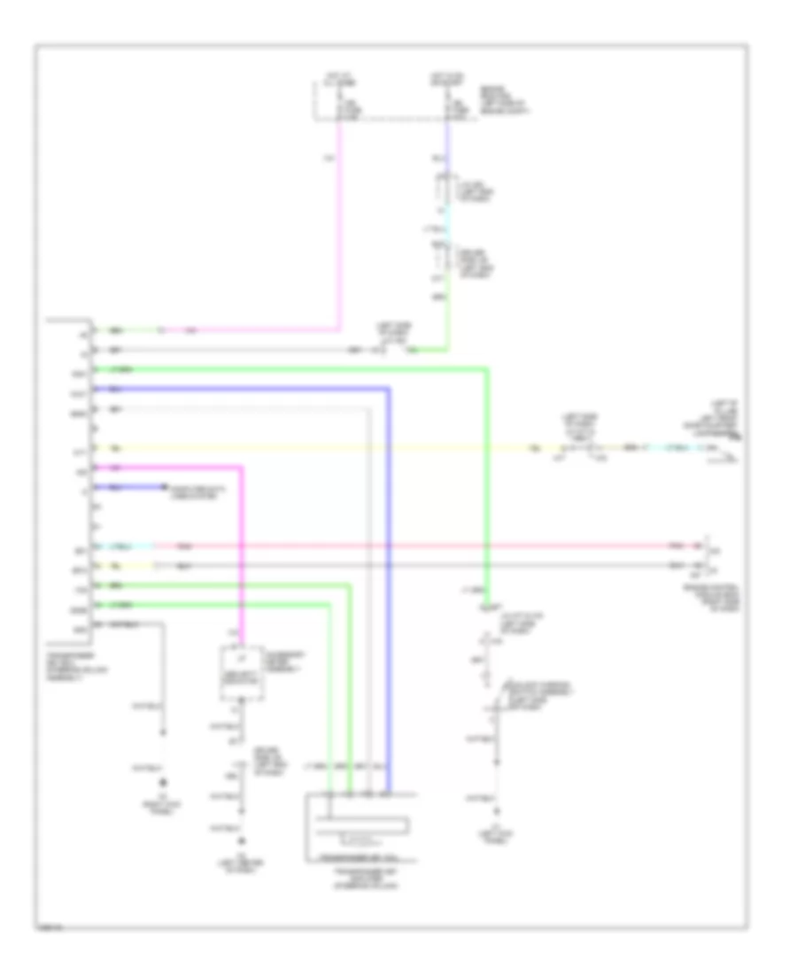 Immobilizer Wiring Diagram for Toyota Sequoia Limited 2010