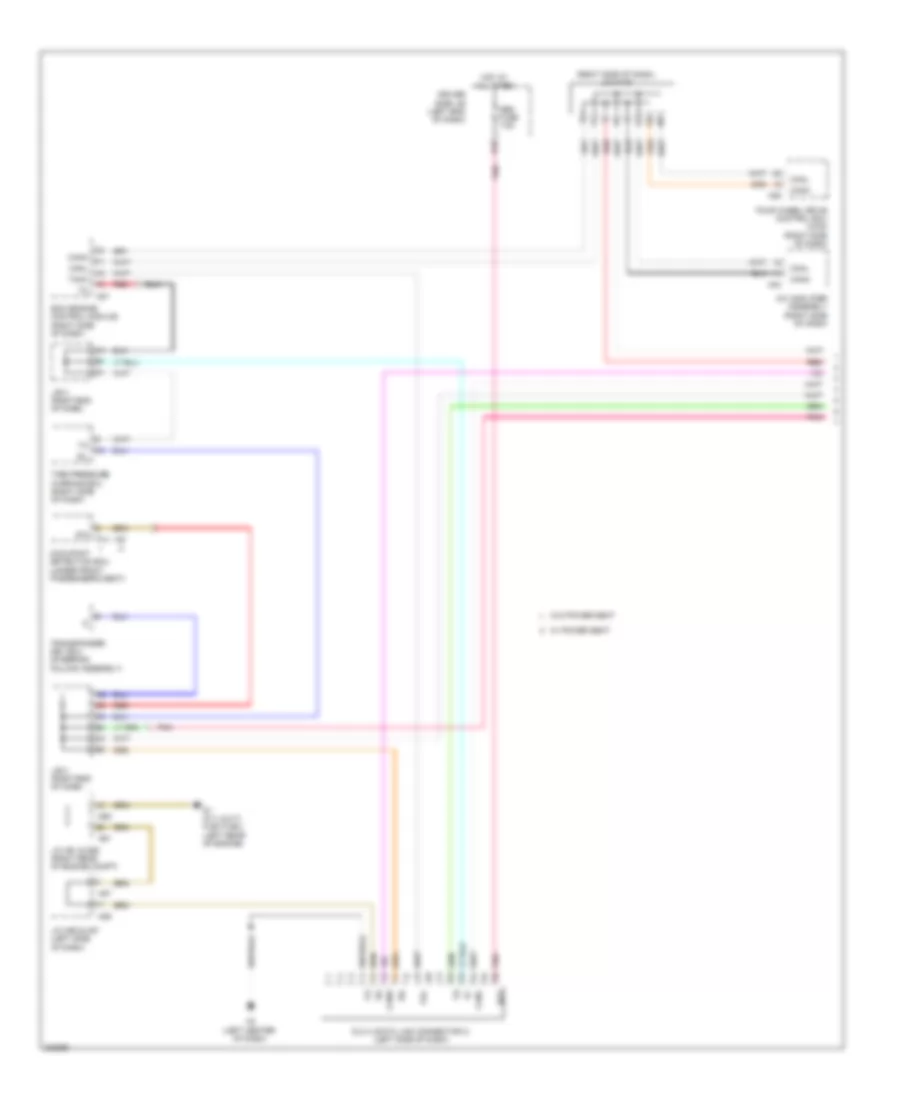 Computer Data Lines Wiring Diagram 1 of 2 for Toyota Sequoia Limited 2010