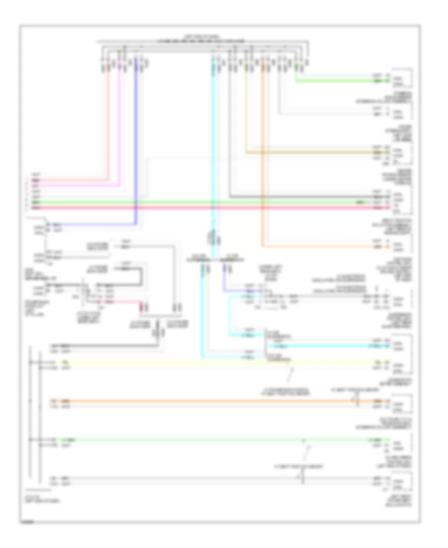Computer Data Lines Wiring Diagram 2 of 2 for Toyota Sequoia Limited 2010