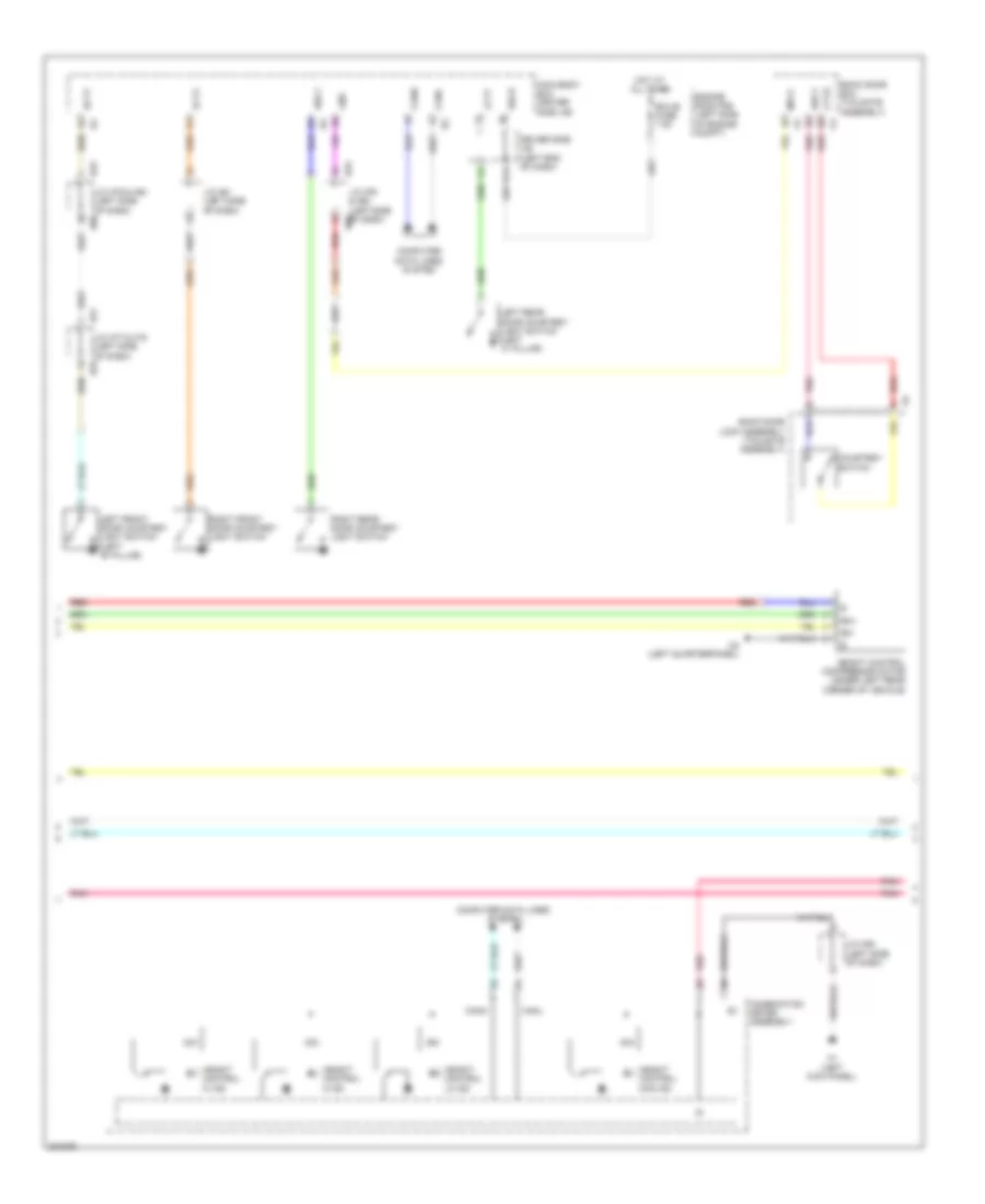 Electronic Suspension Wiring Diagram, with Electronic Suspension (2 of 3) for Toyota Sequoia Limited 2010