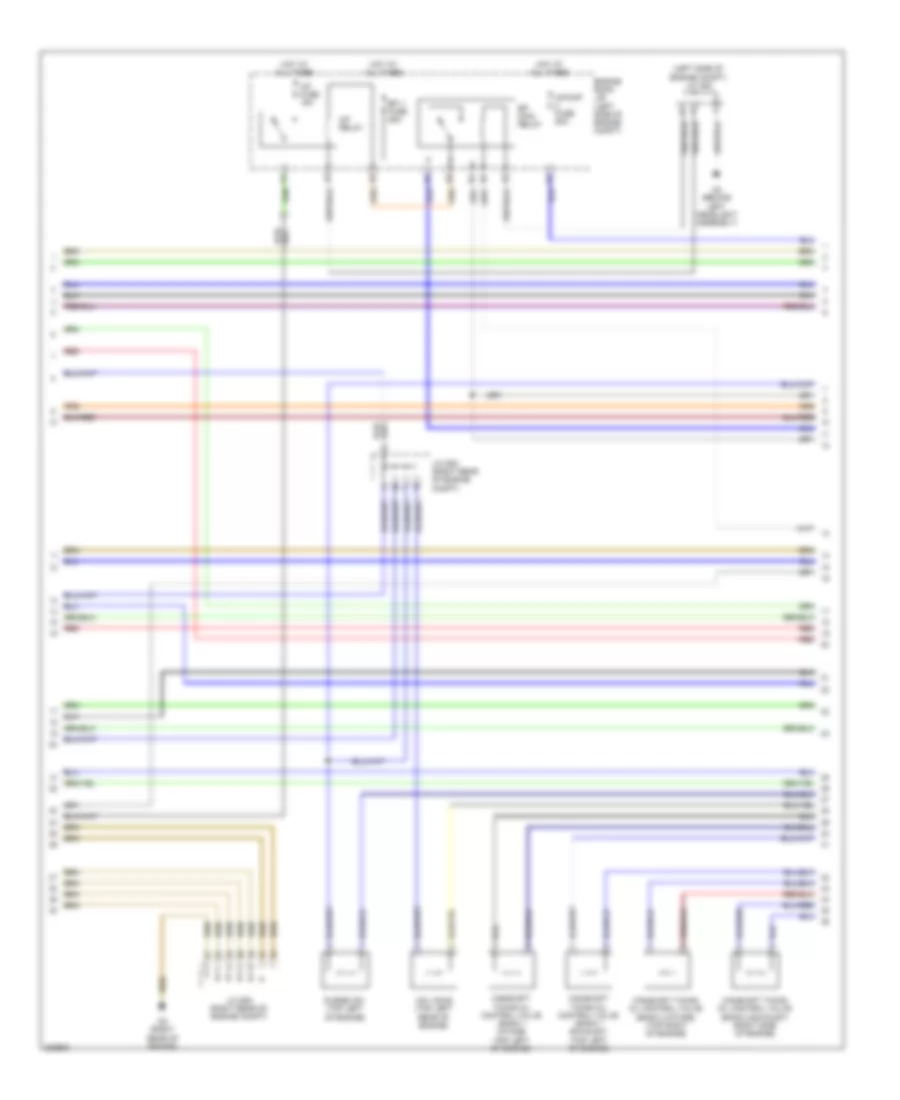 4.6L, Engine Performance Wiring Diagram (3 of 7) for Toyota Sequoia Limited 2010