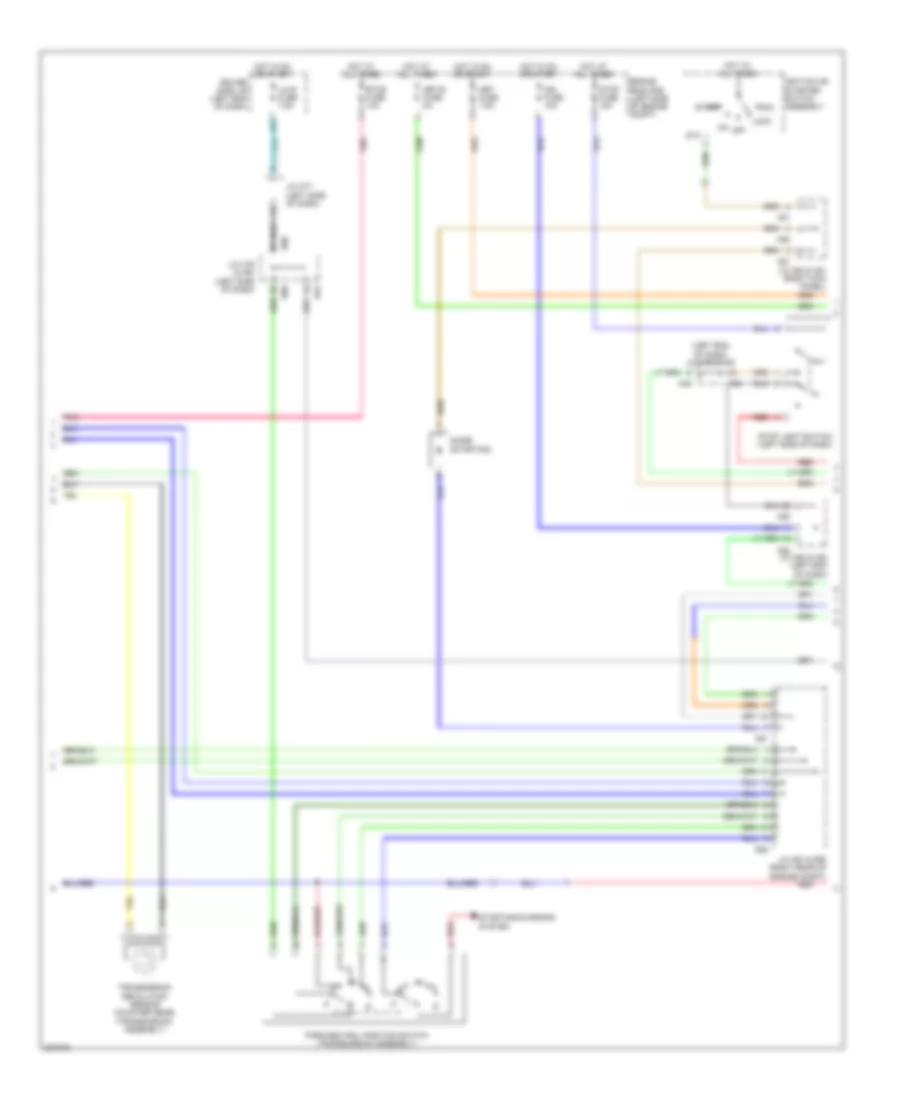 4 6L A T Wiring Diagram 2 of 3 for Toyota Sequoia Limited 2010