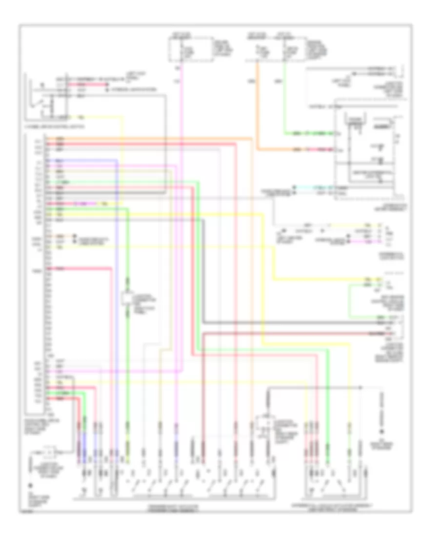 5.7L, 4WD Wiring Diagram for Toyota Sequoia Limited 2010