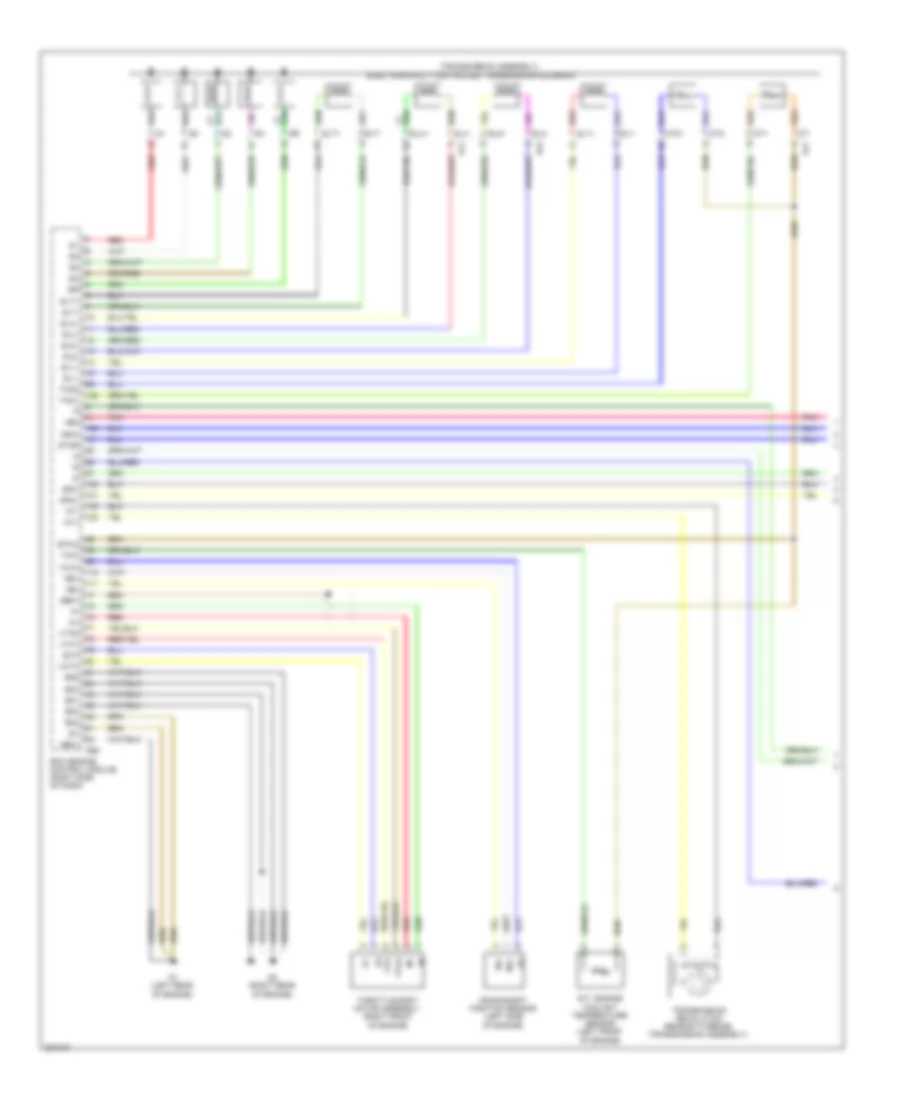 5 7L A T Wiring Diagram 1 of 3 for Toyota Sequoia Limited 2010