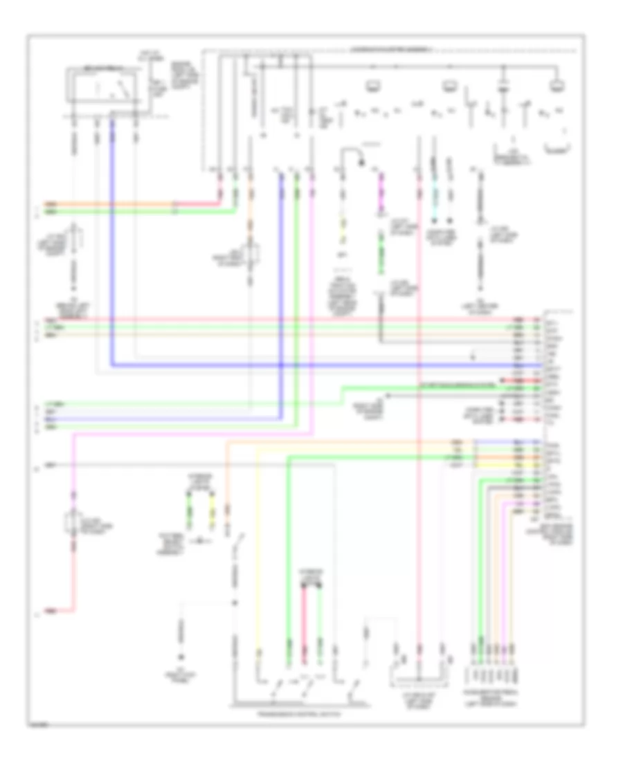 5 7L Flex Fuel A T Wiring Diagram 3 of 3 for Toyota Sequoia Limited 2010
