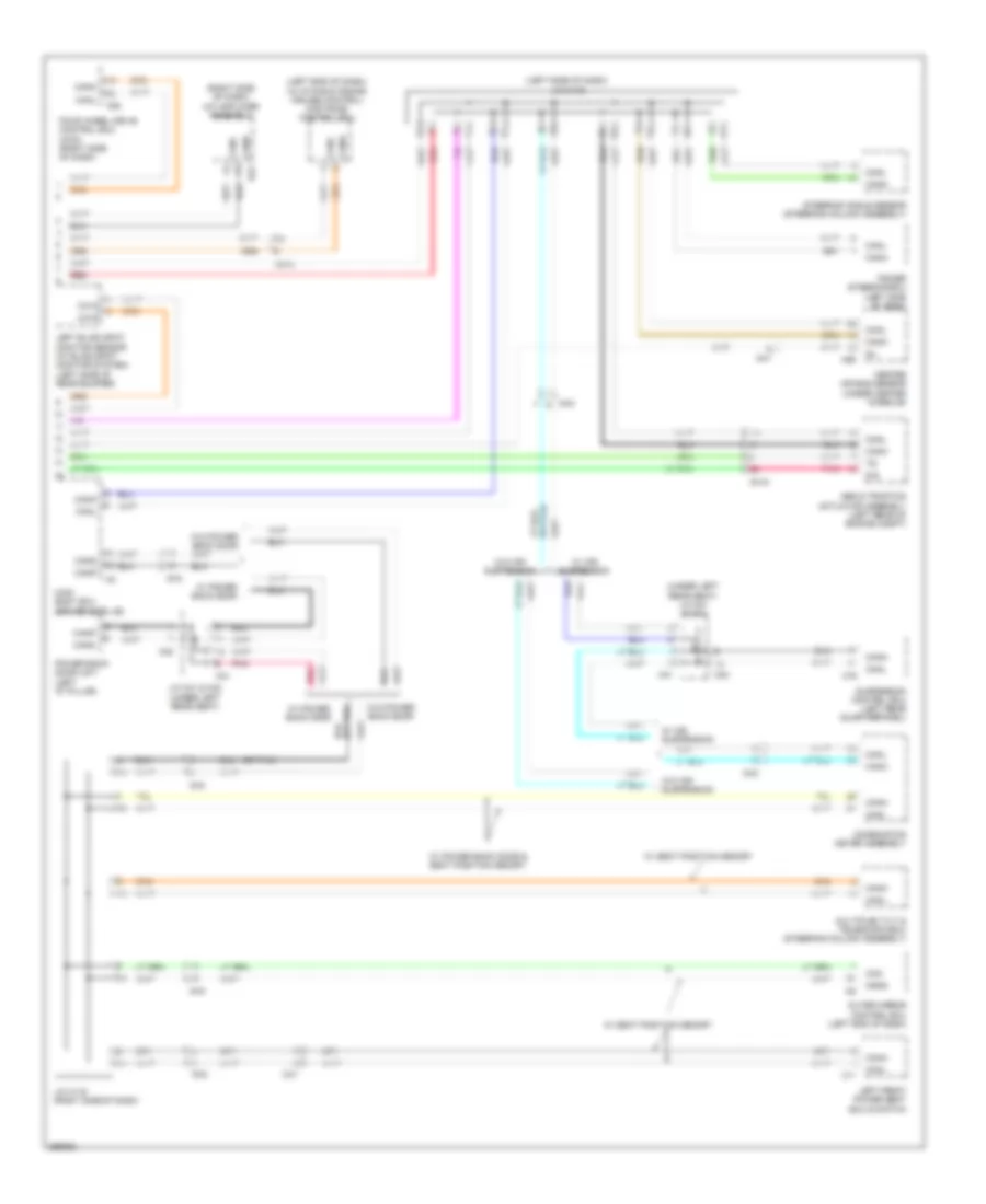 Computer Data Lines Wiring Diagram 2 of 2 for Toyota Sequoia Limited 2012