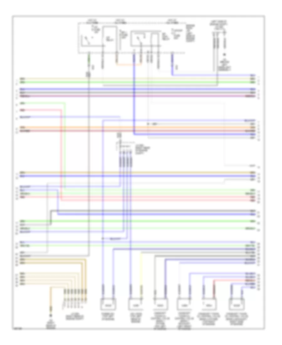 4.6L, Engine Performance Wiring Diagram (3 of 7) for Toyota Sequoia Limited 2012