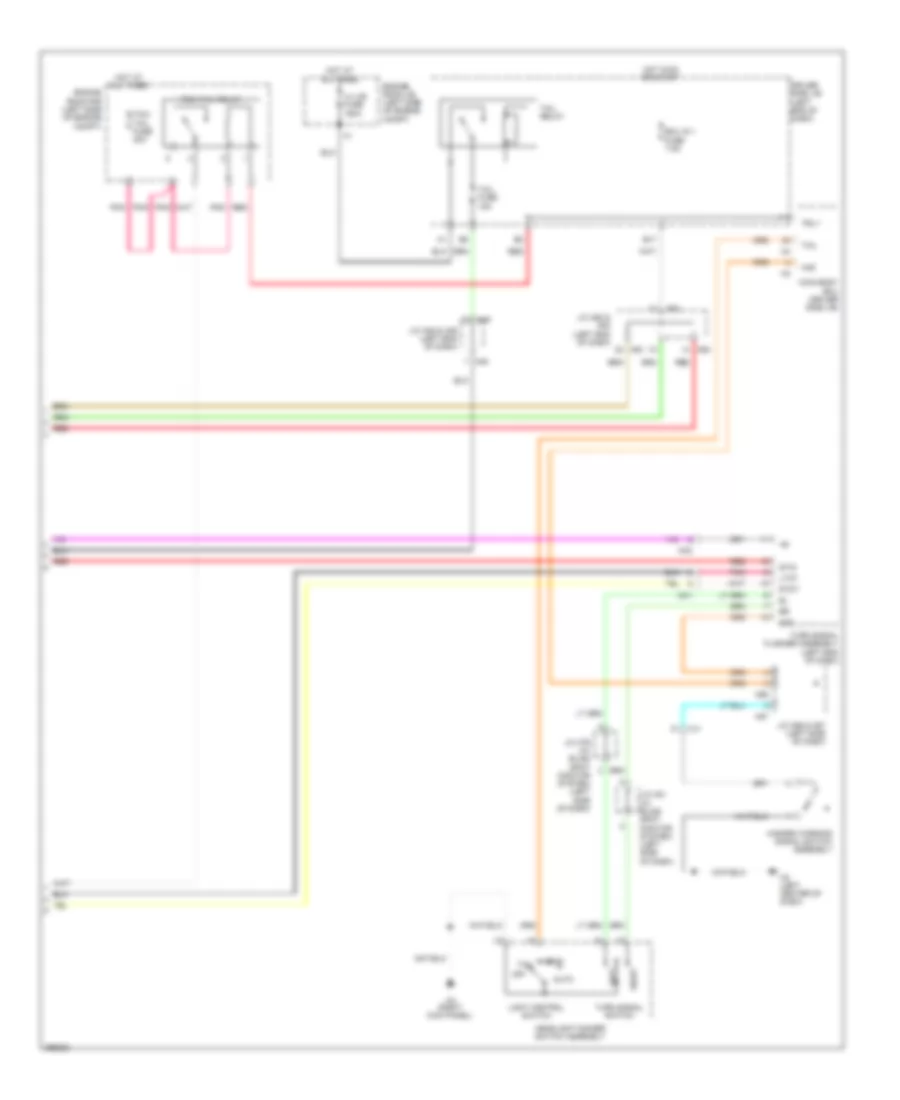 Trailer Tow Wiring Diagram (2 of 2) for Toyota Sequoia Limited 2012