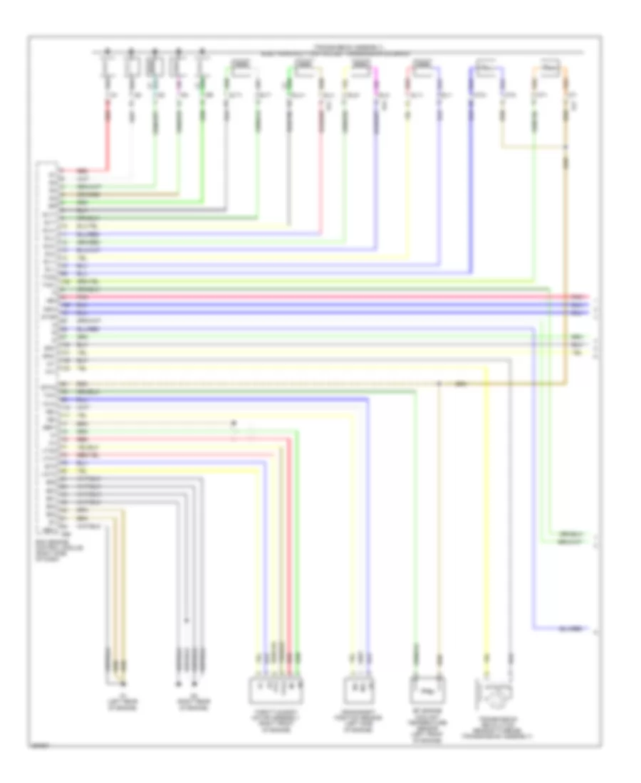 5 7L A T Wiring Diagram 1 of 3 for Toyota Sequoia Limited 2012