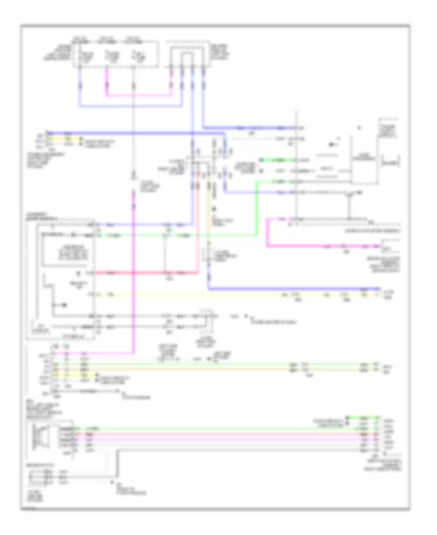 Immobilizer Wiring Diagram, with Smart Key System for Toyota Venza LE 2014