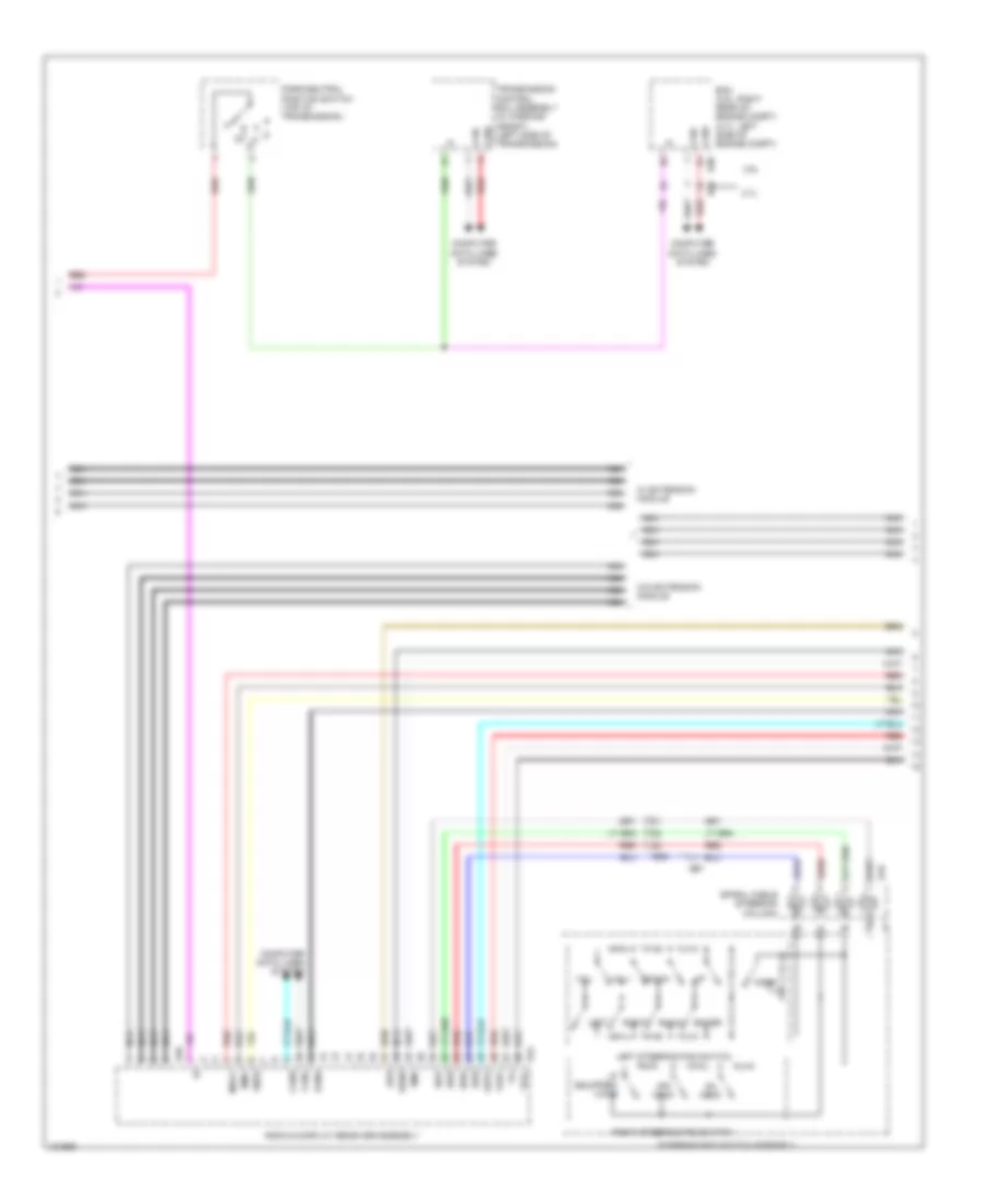 6-Speaker System Wiring Diagram (2 of 4) for Toyota Venza LE 2014