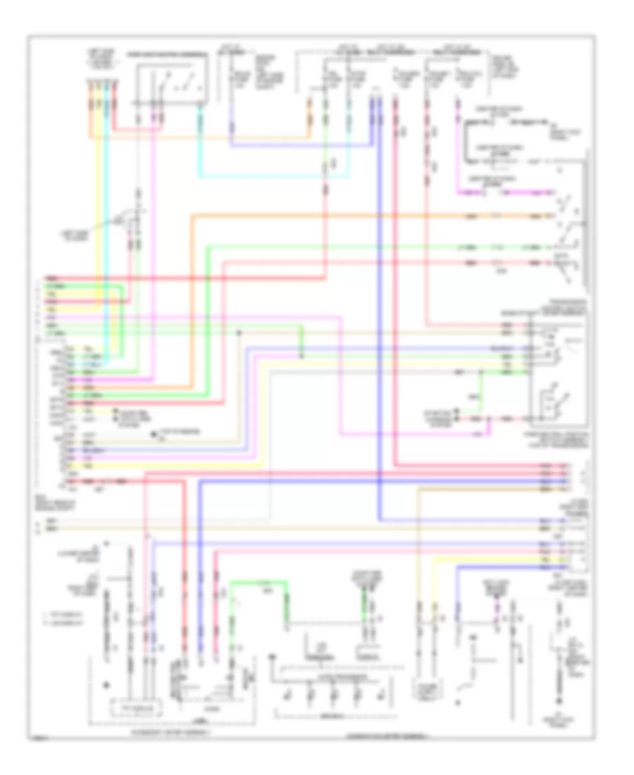 3 5L A T Wiring Diagram 2 of 2 for Toyota Venza LE 2014